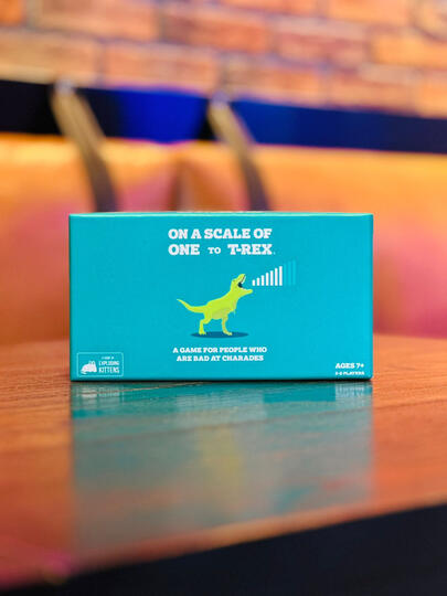 On a Scale of One to T-rex (2-8 players)